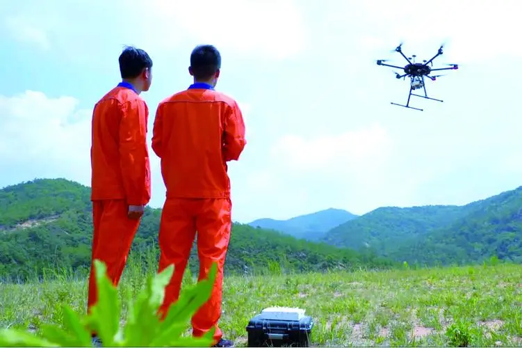 霍山无人机倾斜摄影巡检拍摄